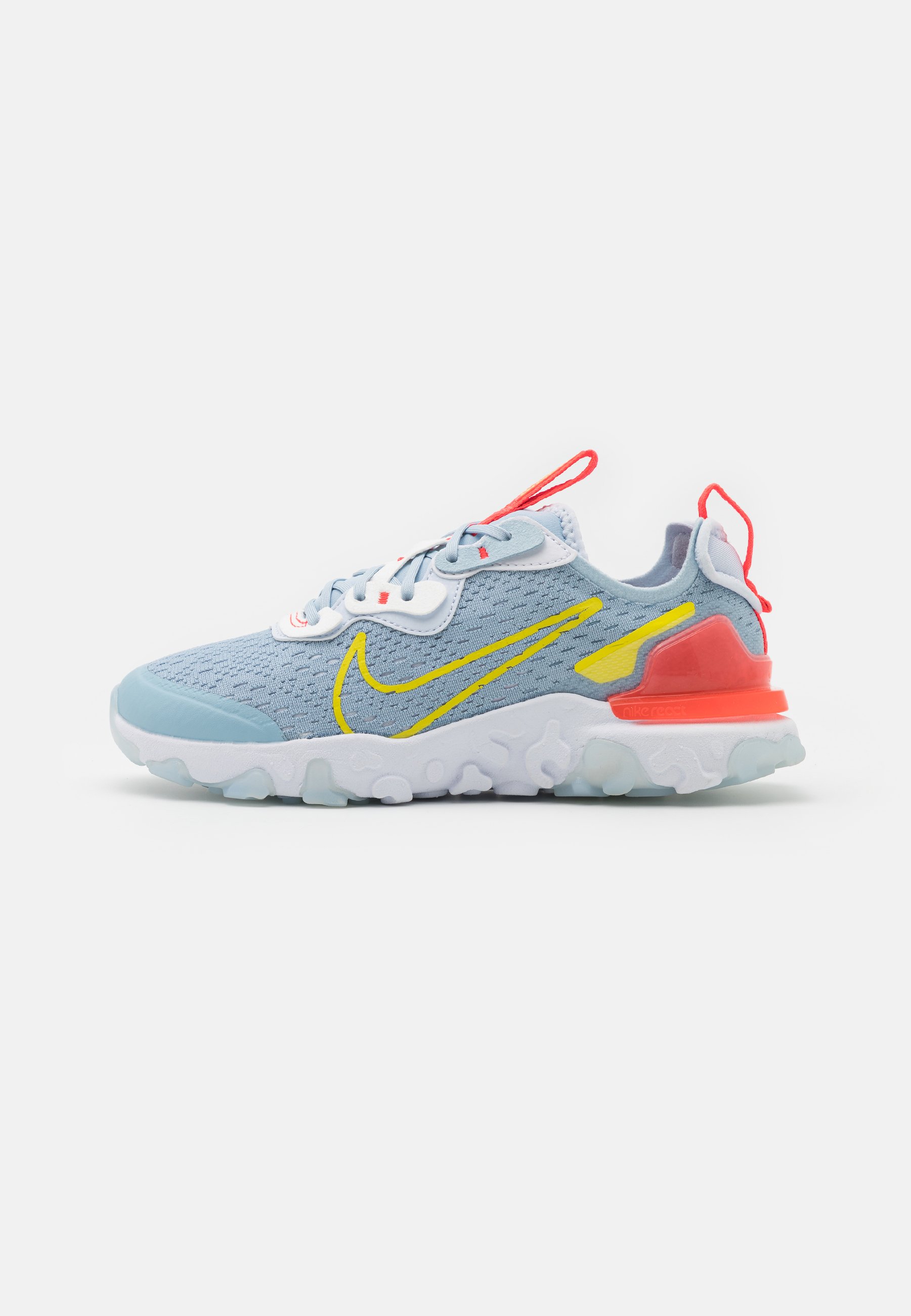 Nike Sportswear NIKE REACT VISION - Zapatillas - light armory blue/high voltage/azul - Zalando.es