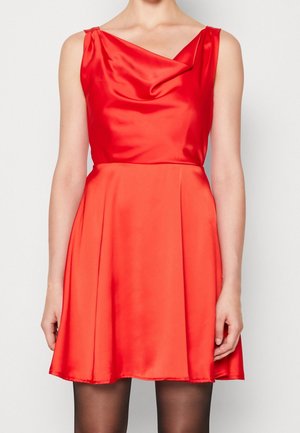 Cocktailjurk - red