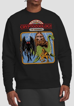 Cotton Soul, STEVEN RHODES CRYPTOZOOLOGY FOR BEGINNERS - Sweatshirt - black