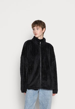 JACKET - Fleece jacket - black