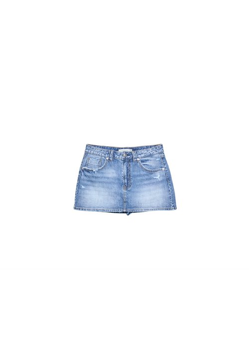 zalando — Stradivarius · D62 DENIM SKORT 01283422 - Gonna di jeans