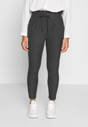 ONLY Petite Pantalon classique - mottled dark grey