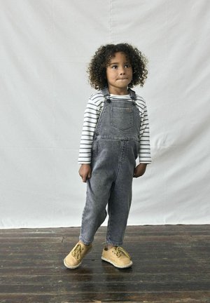 OVERALL - Dungarees - medium grey denim