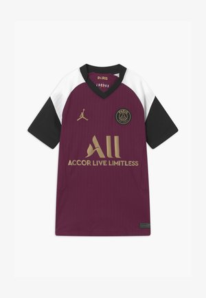 PARIS ST GERMAIN UNISEX - Artykuły klubowe - bordeaux/truly gold