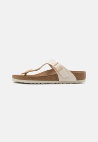 Birkenstock GIZEH REGULAR - Sandals - eggshell