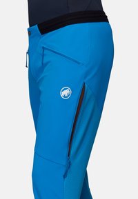 Mammut AENERGY HYBRID - Täckbyxor - glacier blue black