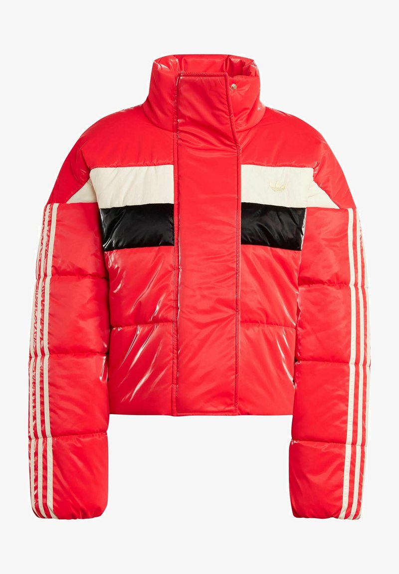 Adidas Originals SKI CHIC Winter Jacket Vividred red Zalando co uk adidas-originals-ski-chic-winter-jacket-vividred-red-zalando-co-uk