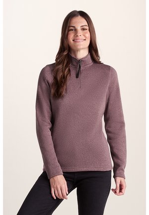 Jumper - mauve marl