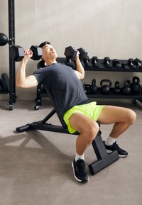Under Armour VANISH SEAMLESS GRID - Sports T-shirt - castlerock/gray