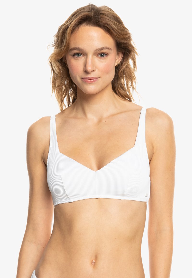 Roxy Top de bikini - white