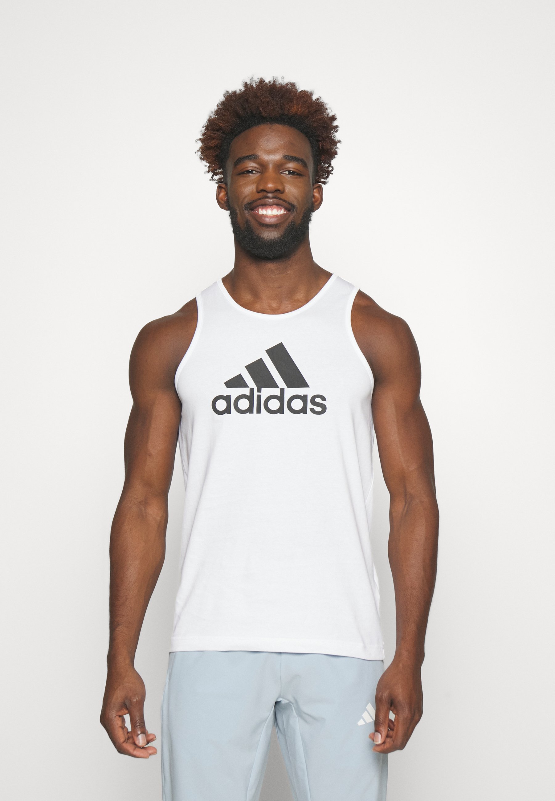 adidas Sportswear - TANK Top white/weiß 