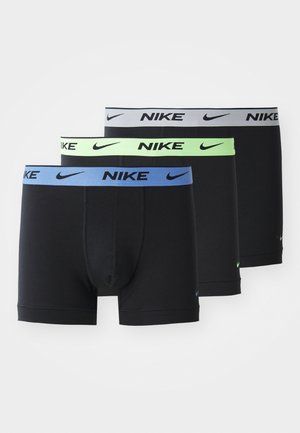 TRUNK 3 PACK - Trumpikės - black/lime/grey