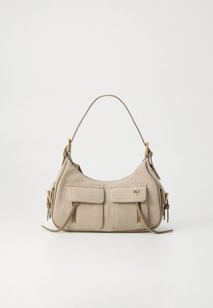 CARGO BAG CLASSIC - Handtas - beige/smoke grey/antique gold-coloured