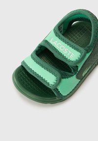 Lacoste SURUKIDS SUMMER PACK UNISEX - Ciabatte da mare - green/white
