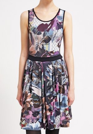 Robe en jersey - multi-coloured