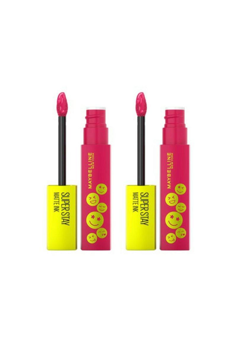 Maybelline New York - LOT DE 2 - ROUGE À LÈVRES SUPERSTAY MATTE INK - Rouge à lèvres - optimist, Agrandir