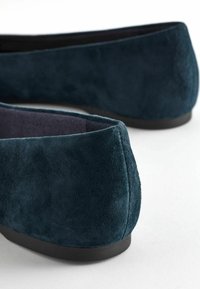 Next FOREVER COMFORTÂ® LEATHER SQUARE TOE BALLERINA SHOES - Balerinke - navy blue
