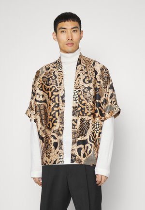 KENDARI KIMONO - Overhemd - black gold