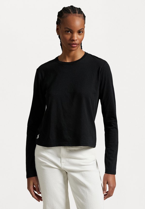 SHRUNKEN FIT JERSEY LONG SLEEVE TEE - Long sleeved top