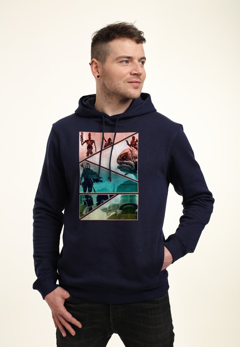 Sweat à Capuche Star Wars Mandalorian Vert - Occasion Très Bon état Taille S Homme