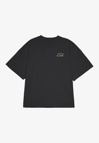 FOX OVERSIZED TEE - Print T-shirt - washed black