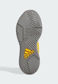 adidas Performance OWNTHEGAME  - Sneakers basse - orbit grey   crew yellow   grey three
