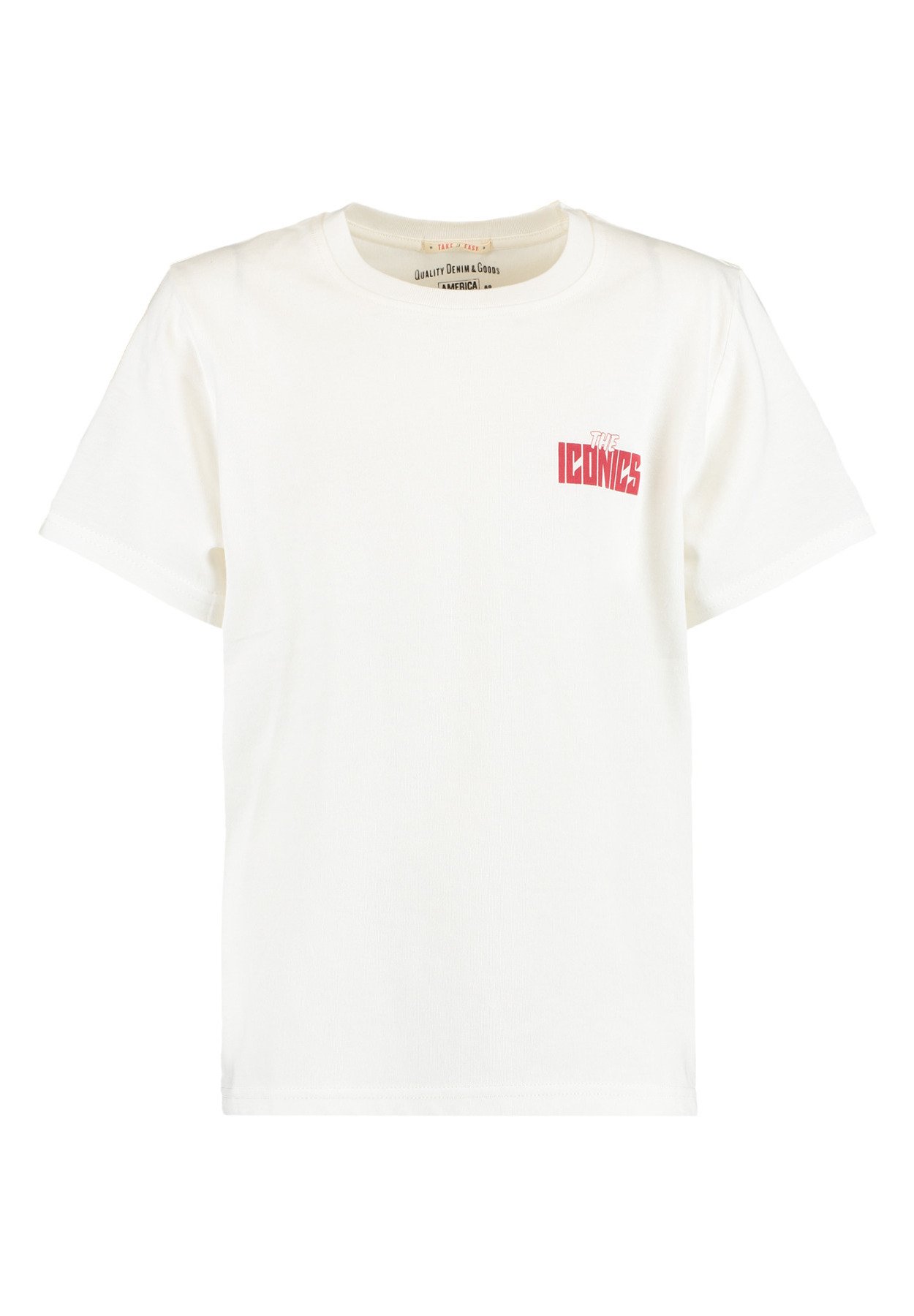 America Today Epic Jr T Shirt Print Off White Creme Zalando Be