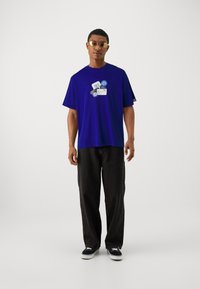 Replay M9Z1 T-SHIRT - Trükipildiga T-särk - true blue