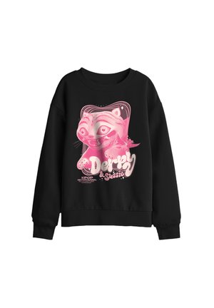 NETFLIX, KPOP DEMON HUNTERS DERPY AND SUSSIE PINK GRADIENT - Sweatshirt - black