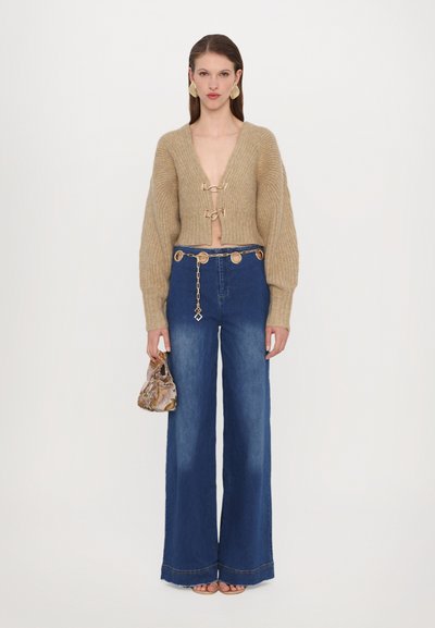 Cult Gaia CASELLA CARDIGAN - Gilet - champagne