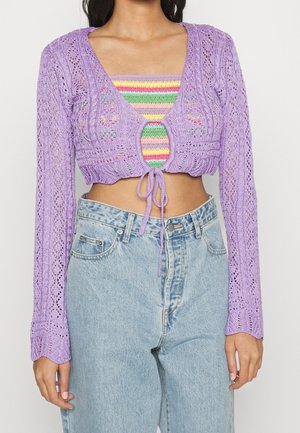 Cardigan - lilac