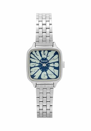 Montre - silver-coloured/blue cloud