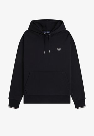 Fred Perry, Суитшърт с качулка - black