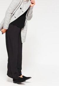 ONLY Abrigo corto - mottled light grey