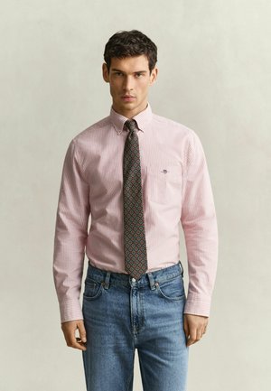 GANT, REG CLASSIC OXFORD STRIPE SHIRT - Chemise - maple fire