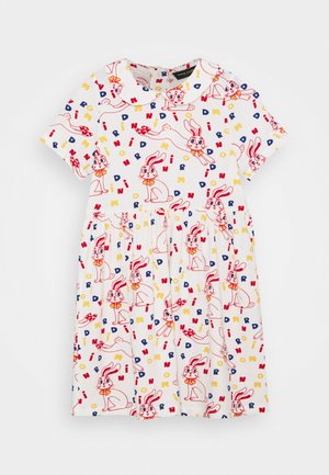 RABBIT DRESS - Žerzejové šaty - offwhite