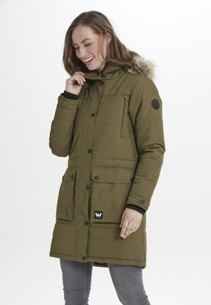 LIZBETH - Winterjas - dark olive