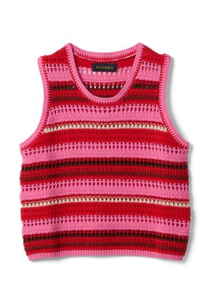 PIOMBO, Top - pink red