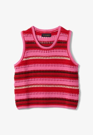 PIOMBO, Top - pink red