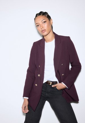 Next REGULAR FIT - MILITARY - Žakete - berry red