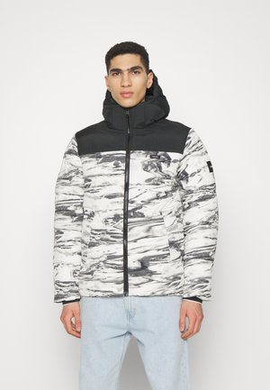 Calvin Klein CRINKLE BLOCK PUFFER - Giacca invernale - horizon