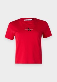 MONOLOGO BABY TEE - Triko s potiskem - red