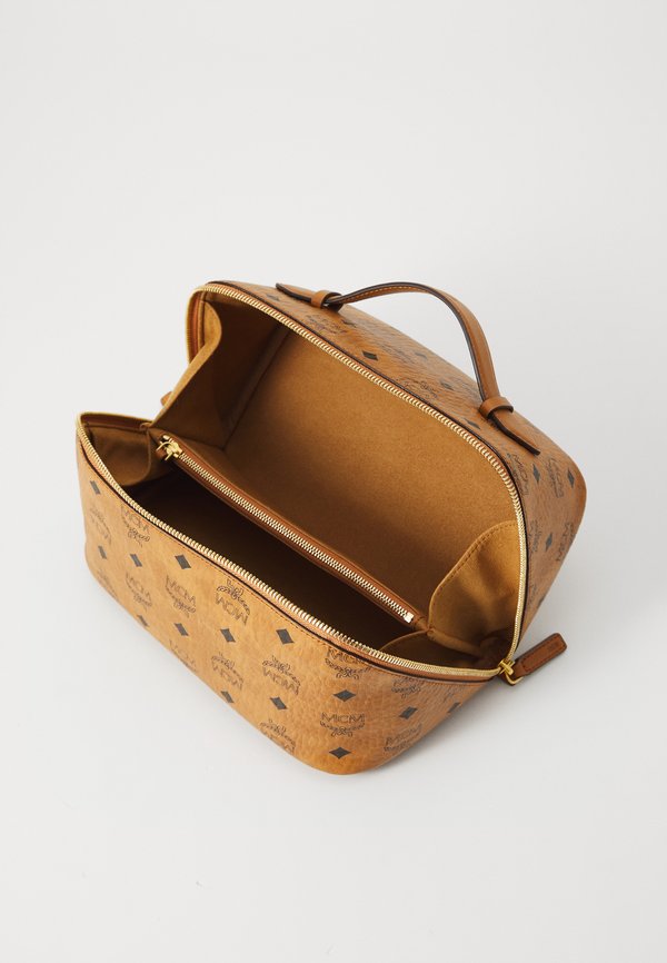 OTTOMAR VISETOS TOILETRY BAG UNISEX - Wash bag - cognac4