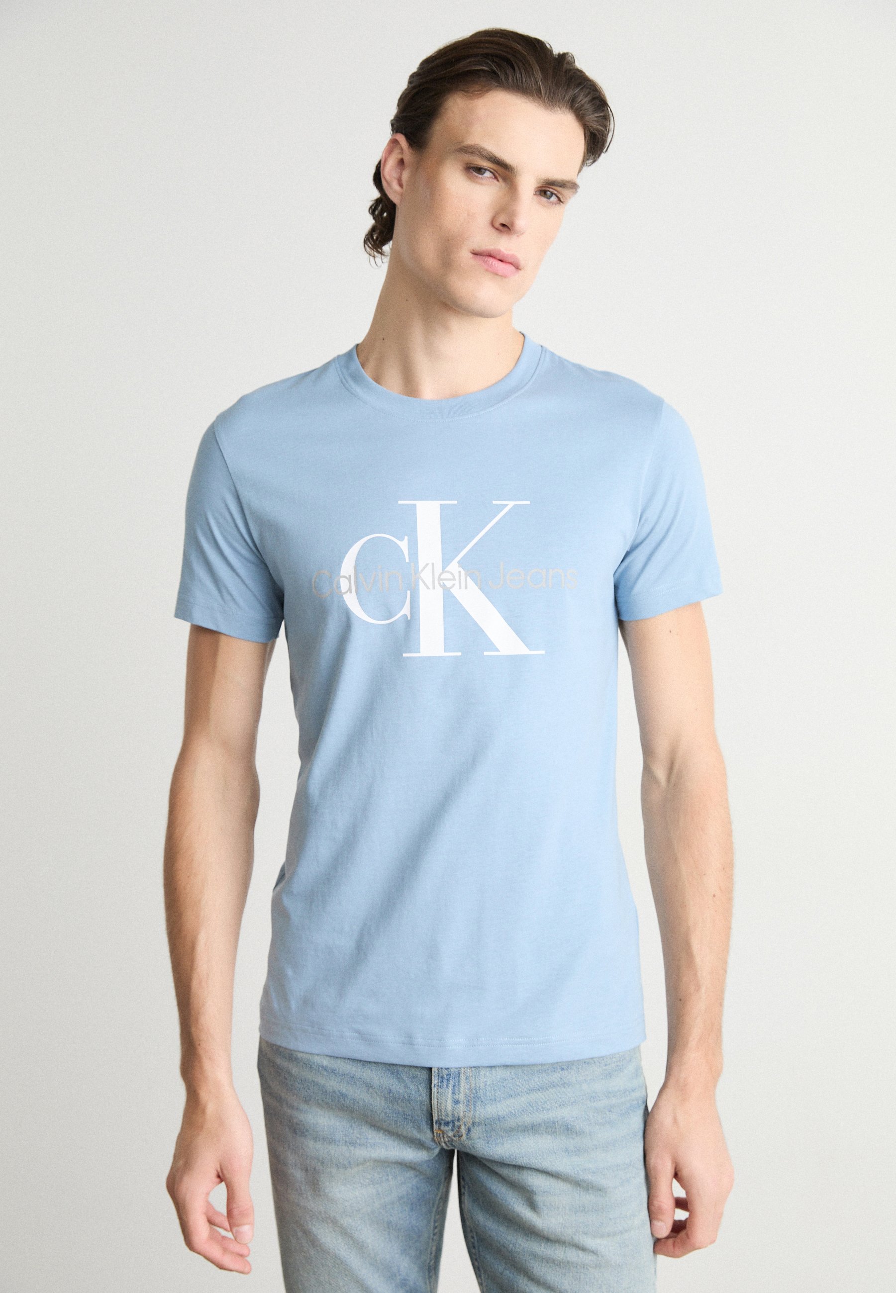 Calvin Klein Jeans MONOLOGO SLIM TEE - Print T-shirt