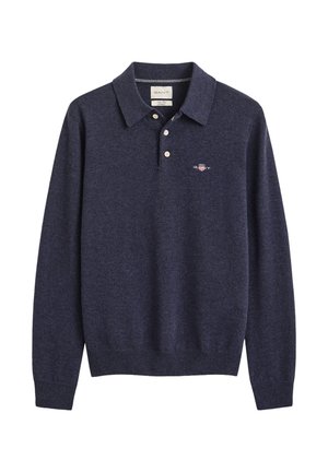 GANT, T-shirt à manches longues - dark navy melange