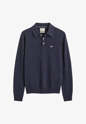 GANT, T-shirt à manches longues - dark navy melange
