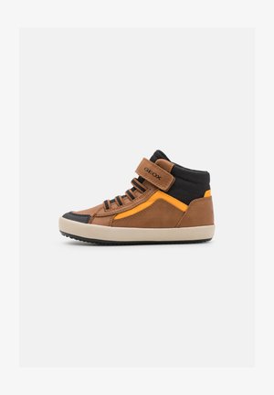 GISLI BOY - High-top trainers - light brown/black