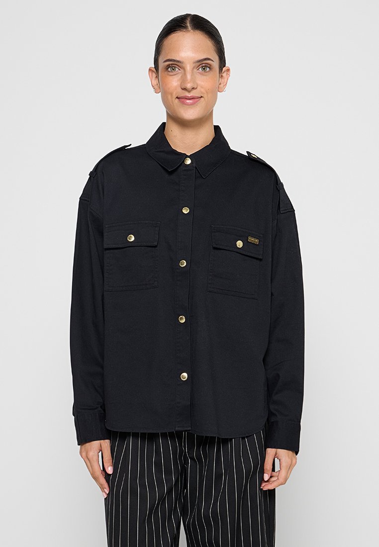 Barbour International Overhemdblouse zwart