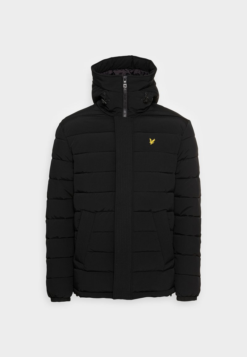 Lyle & Scott ELASTICATED PUFFER Winter jacket jet black/black