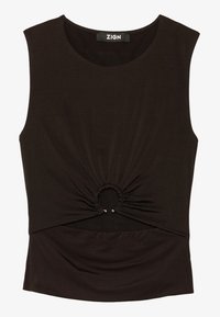 Zign Studio Top - dark brown